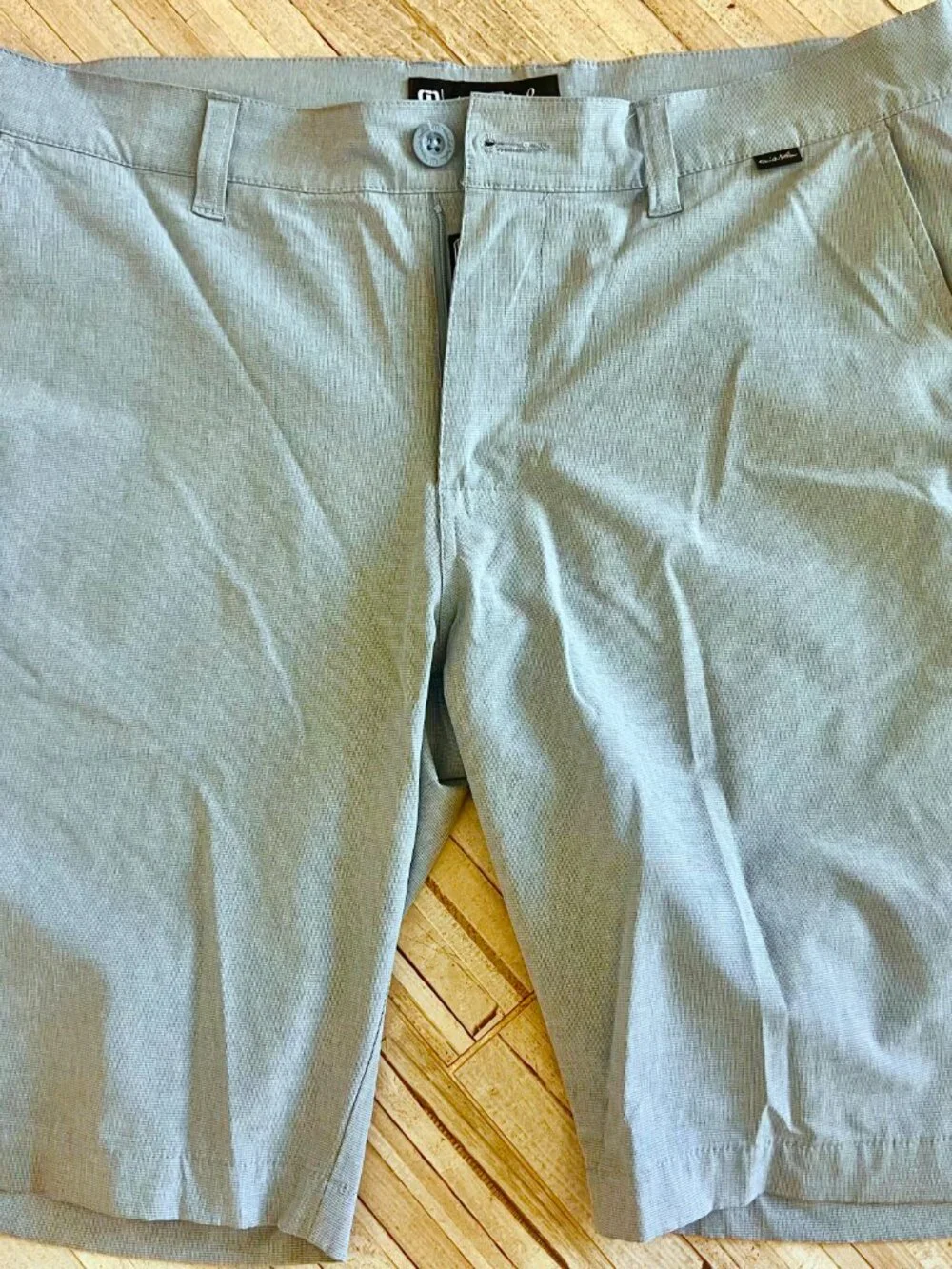 Travis Mathew Blue Golf Shorts - Picture 2 of 5